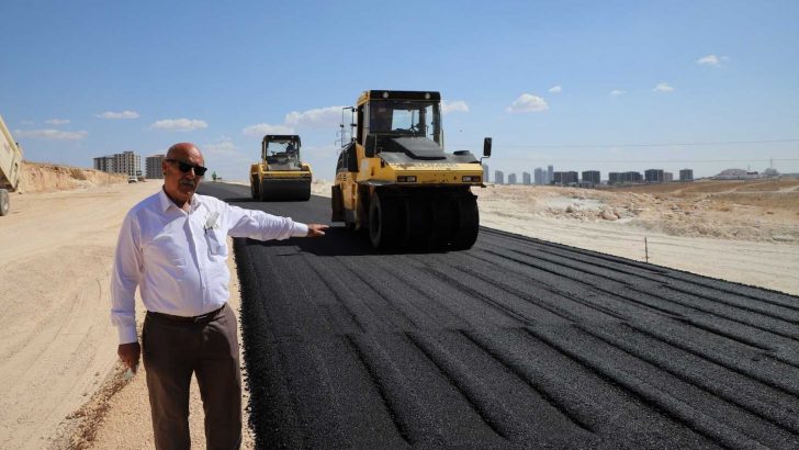 Sancaktepe Mahallesi’nde asfalt çalışmaları sürüyor