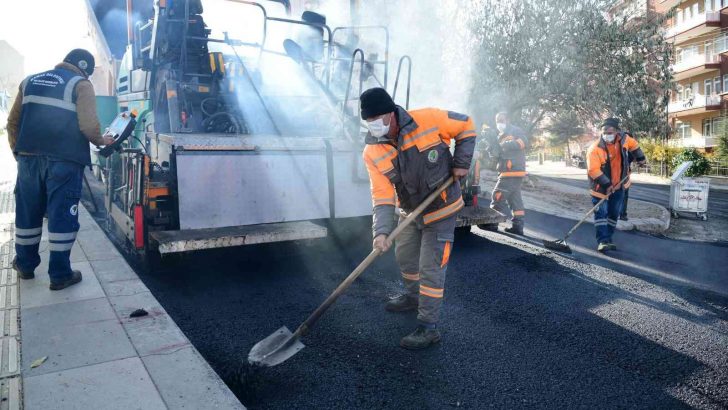 Mamak asfaltta rekora koşuyor