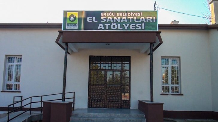 Ereğli’de Halıcılık Atölyesi faaliyete devam ediyor