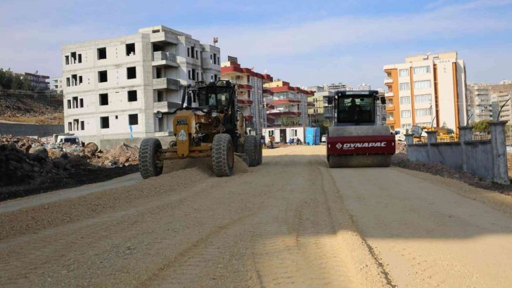 Karaköprü’de üst yapı çalışmaları sürüyor